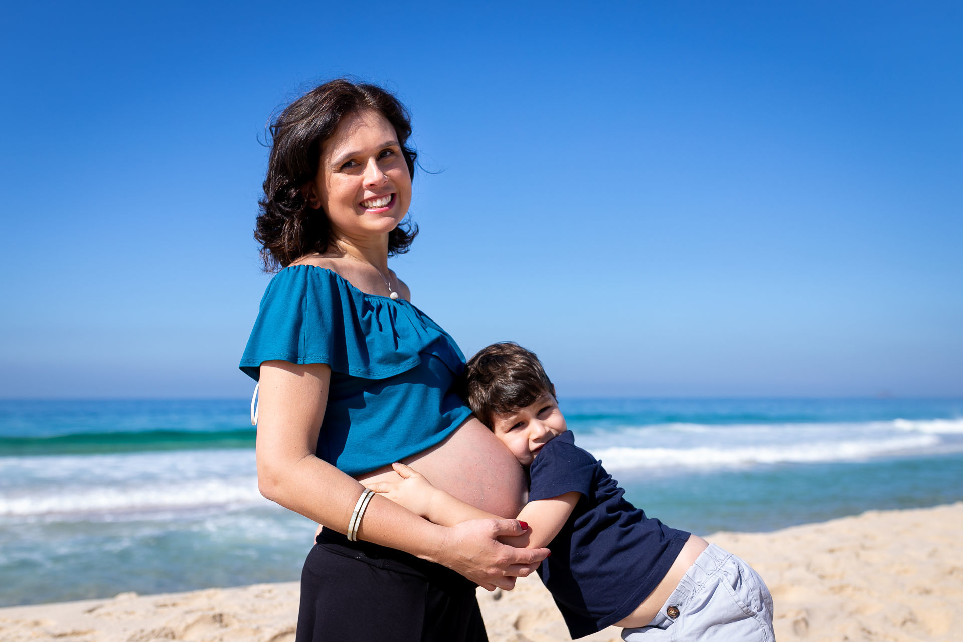 Foto Ensaio Gestante na praia Foto Ensaio Gestante na praia - Imagem 7