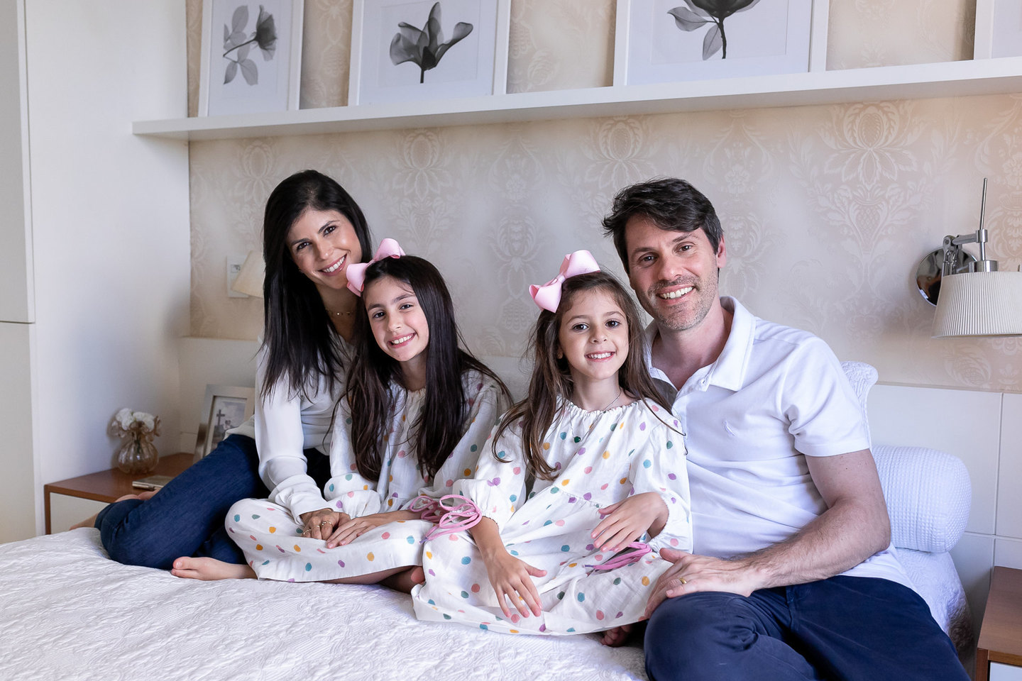 Camila e sua família