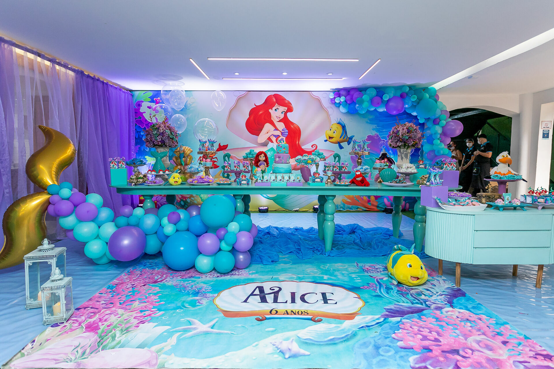 Foto Festa Alice - pequena sereia - Imagem 10