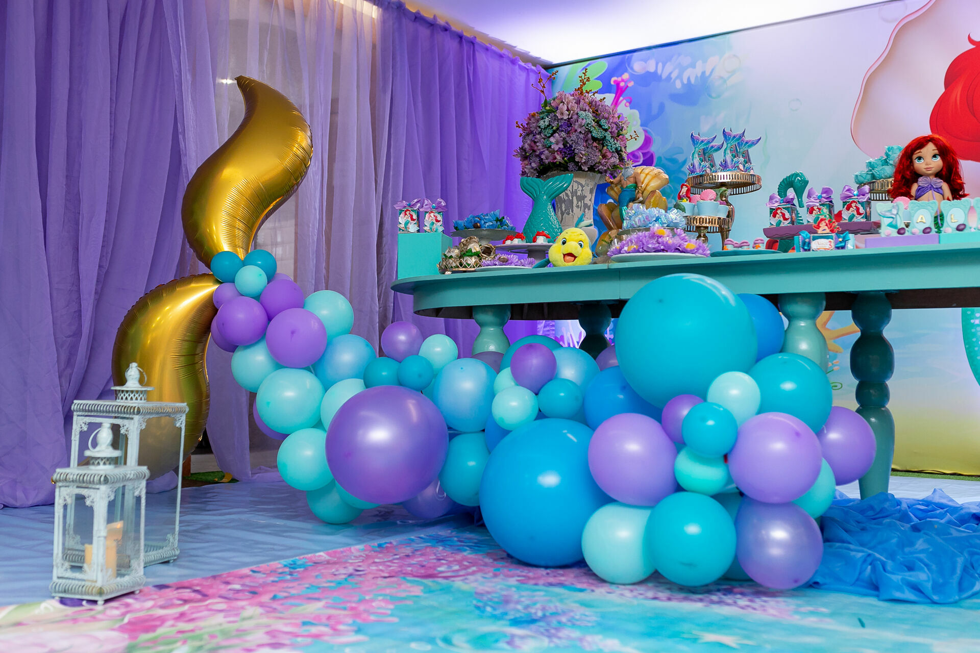 Foto Festa Alice - pequena sereia - Imagem 6