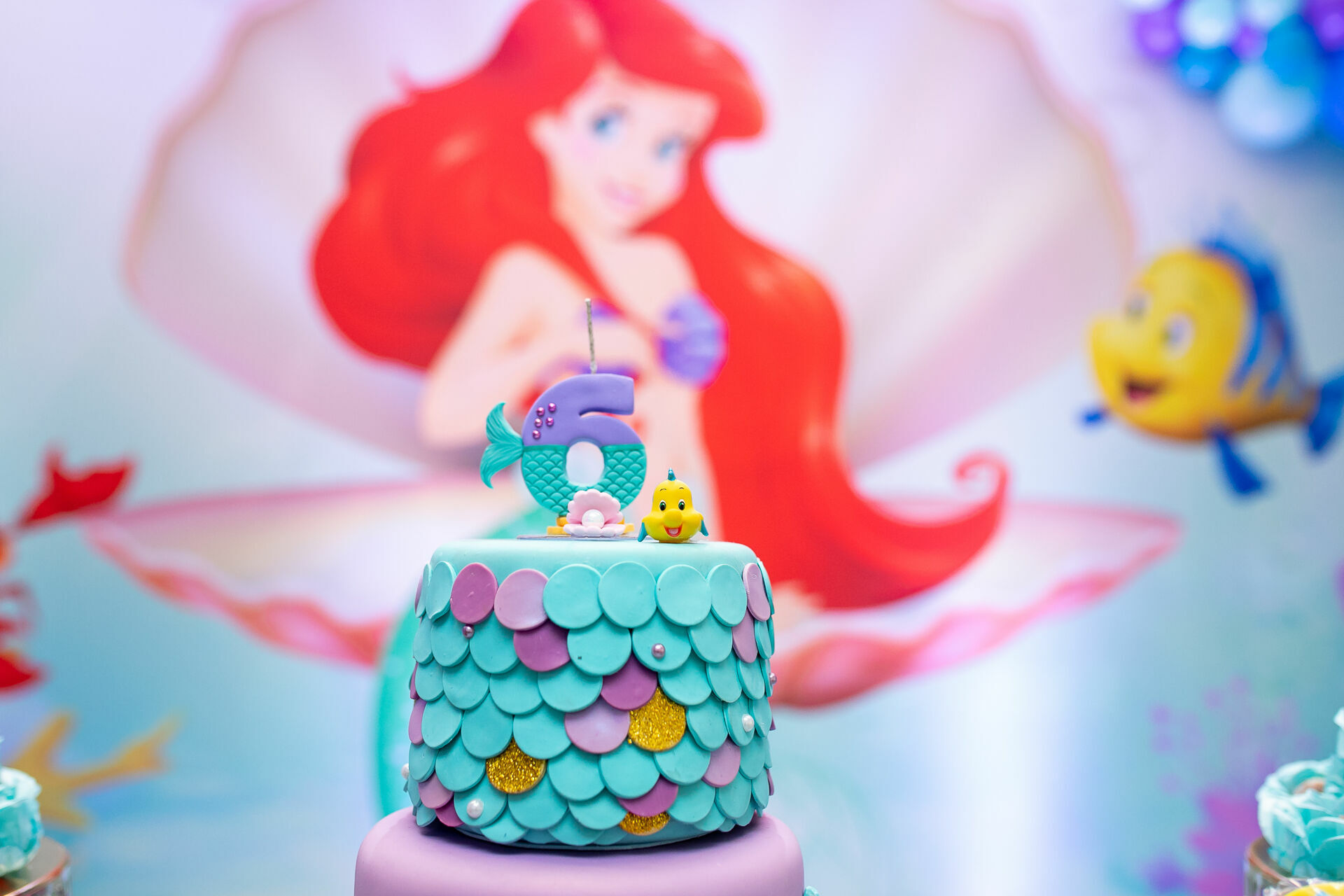 Foto Festa Alice - pequena sereia - Imagem 5