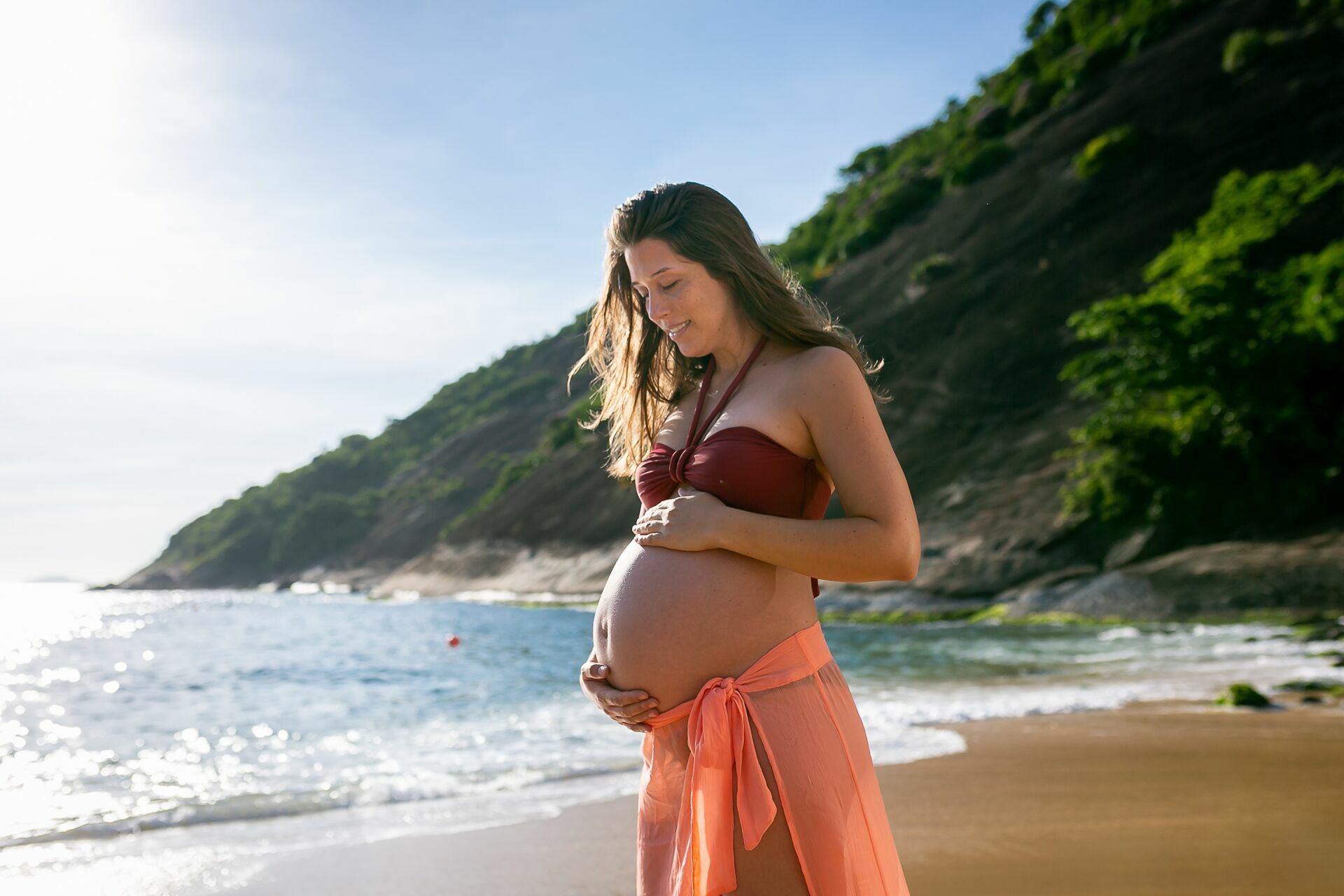 Foto Ensaio Gestante - Praia Vermelha - Imagem 0